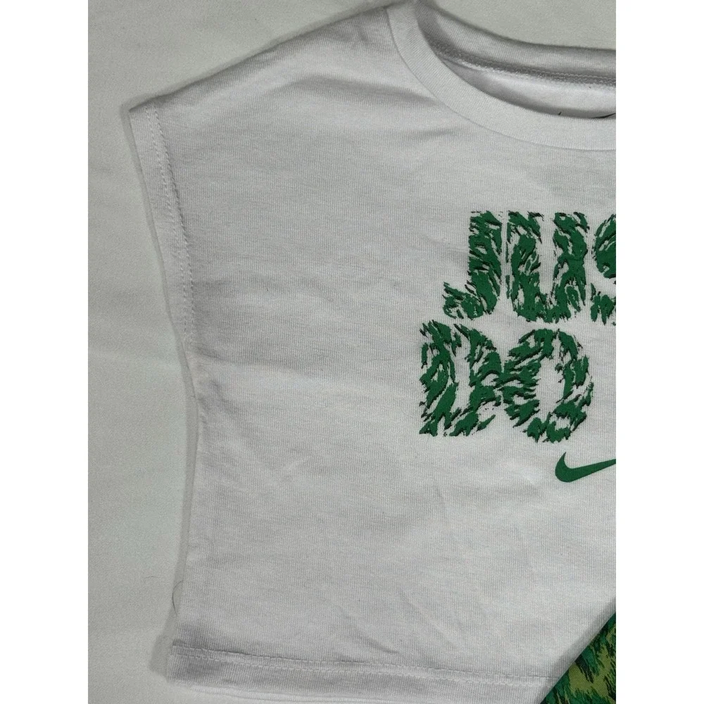 NWT Nike 2 Piece Outfit Shirt & Dri Fit Leggings Girls Size 18 Months Green